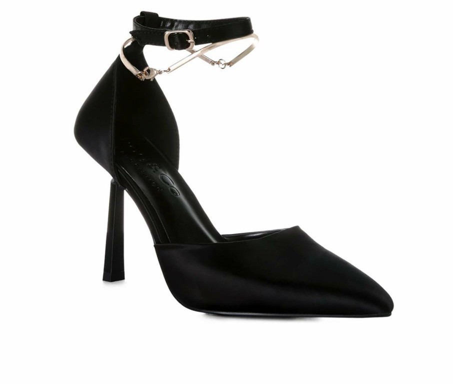 Pumps * | Flash Sale Women'S Rag & Co Hobnob Pumps Black