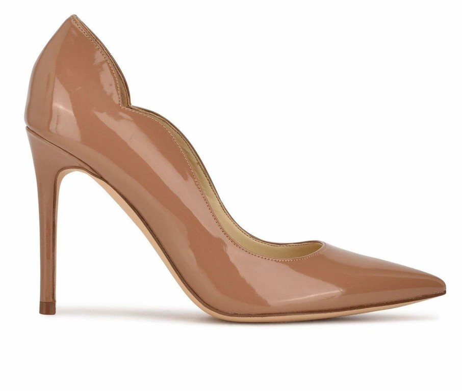 Pumps * | Discount Women'S Nine West Foxy Pumps Dark Natural