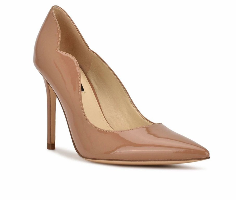 Pumps * | Discount Women'S Nine West Foxy Pumps Dark Natural