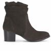 Ankle Boots And Booties * | Best Reviews Of Women'S Rag & Co Bowie Heeled Booties Dk Brown