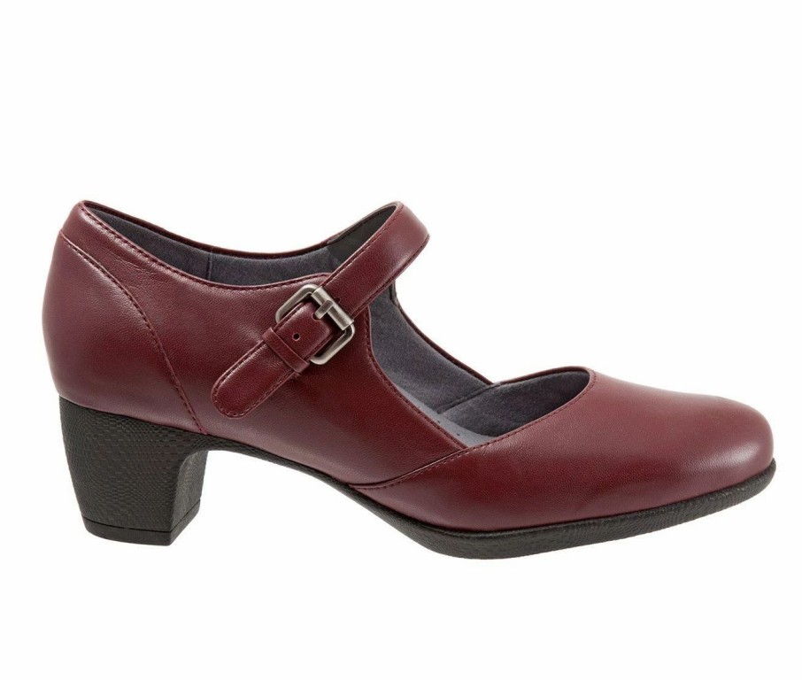 Pumps * | Discount Women'S Softwalk Irish Ii Pumps Dark Red