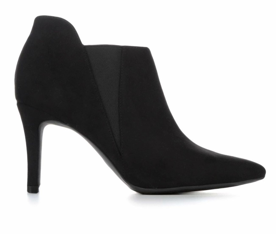 Heeled Boots * | Buy Women'S Me Too Elisha Heeled Booties Black