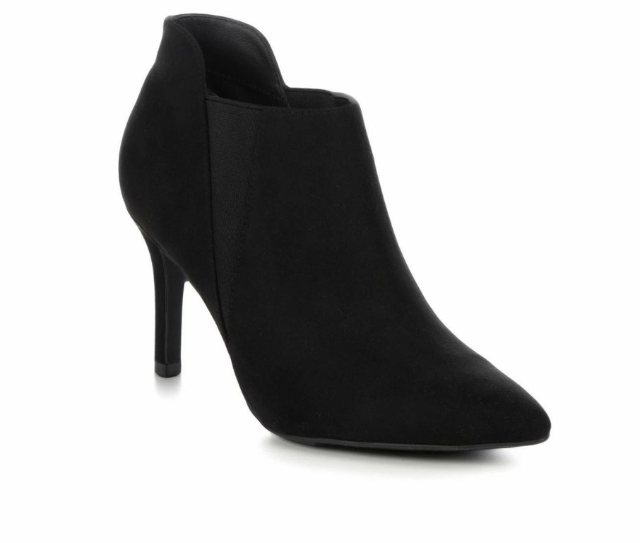 Heeled Boots * | Buy Women'S Me Too Elisha Heeled Booties Black