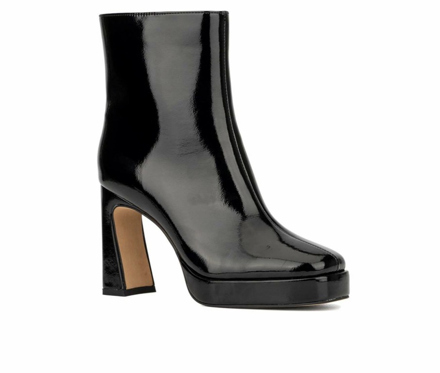 Heeled Boots * | Best Deal Women'S Gabrielle Union Hayley Heeled Booties Black