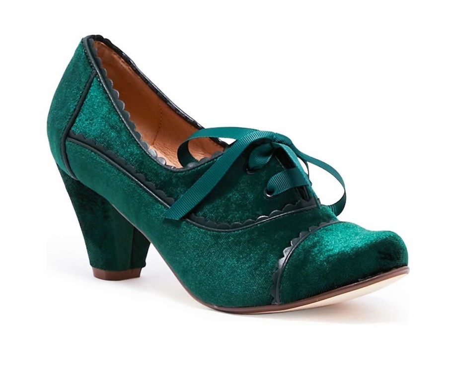 Pumps * | Best Reviews Of Women'S Chelsea Crew Madison Oxford Pumps Green