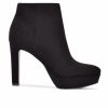 Ankle Boots And Booties * | Top 10 Women'S Nine West Glowup Platform Booties Black