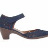 Pumps * | Best Pirce Women'S Easy Spirit Cindie Pumps Navy Leather