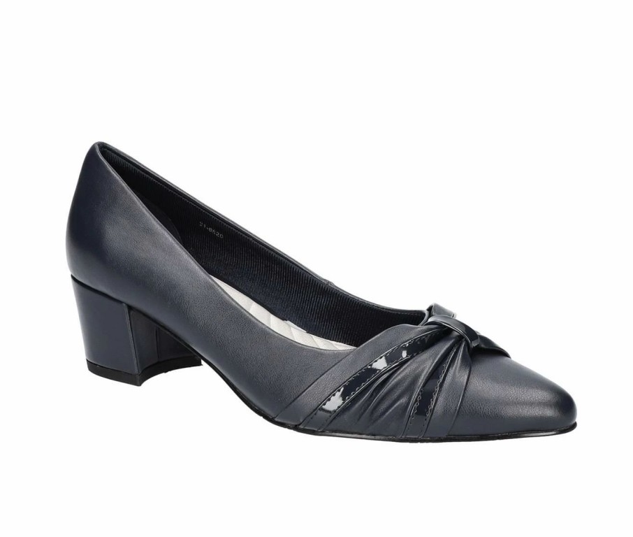 Pumps * | Best Reviews Of Women'S Easy Street Millie Pumps Navy