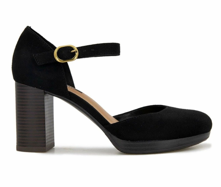 Pumps * | Discount Women'S Kensie Quentin Pumps Black