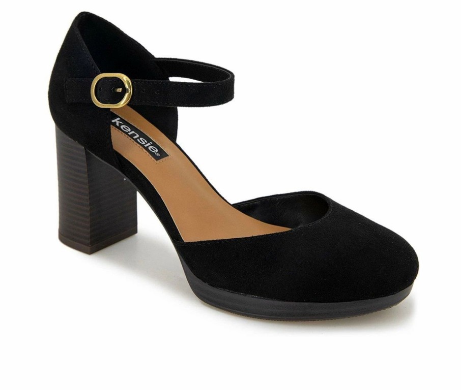 Pumps * | Discount Women'S Kensie Quentin Pumps Black