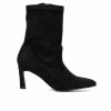 Heeled Boots * | Deals Women'S New York And Company Xandra Mid Calf Booties Black