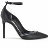 Pumps * | Discount Women'S Nine West Freze Pumps Black/Clear