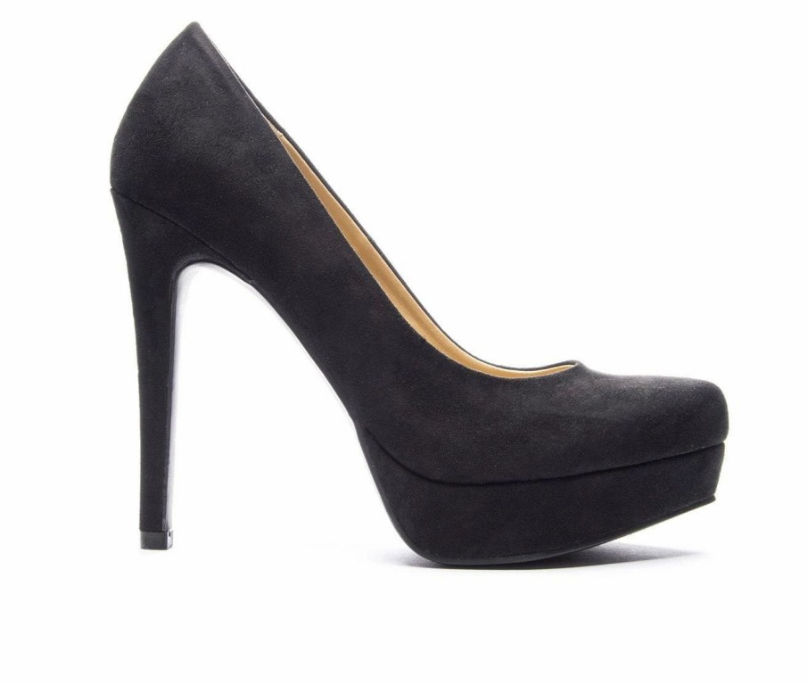 Stiletto Heels * | Buy Women'S Chinese Laundry Wow Stiletto Pumps Black Micro