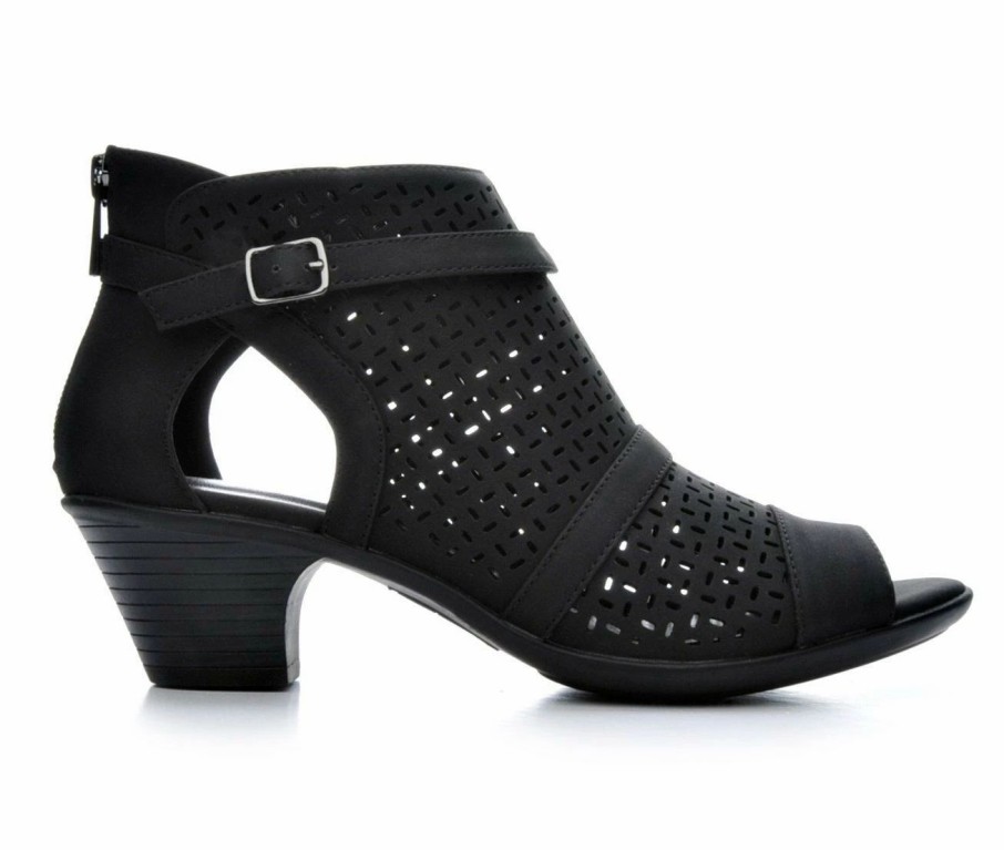 Ankle Boots And Booties * | Promo Women'S Easy Street Carrigan Booties Black