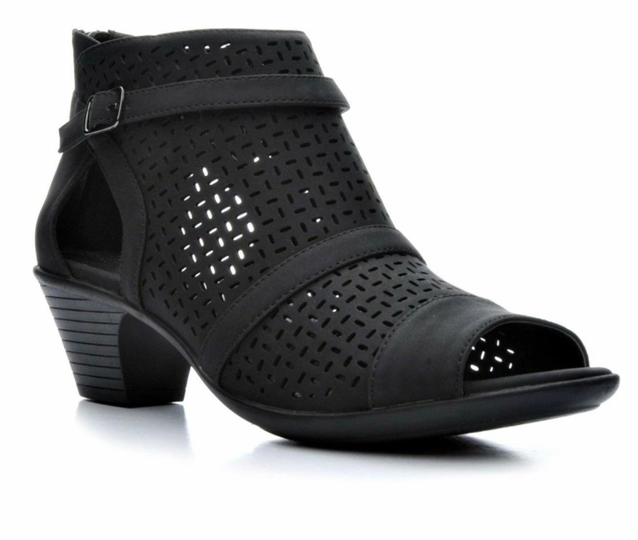 Ankle Boots And Booties * | Promo Women'S Easy Street Carrigan Booties Black