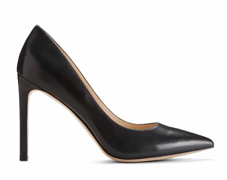 Pumps * | Cheapest Women'S Nine West Tatiana Pumps Black Leather