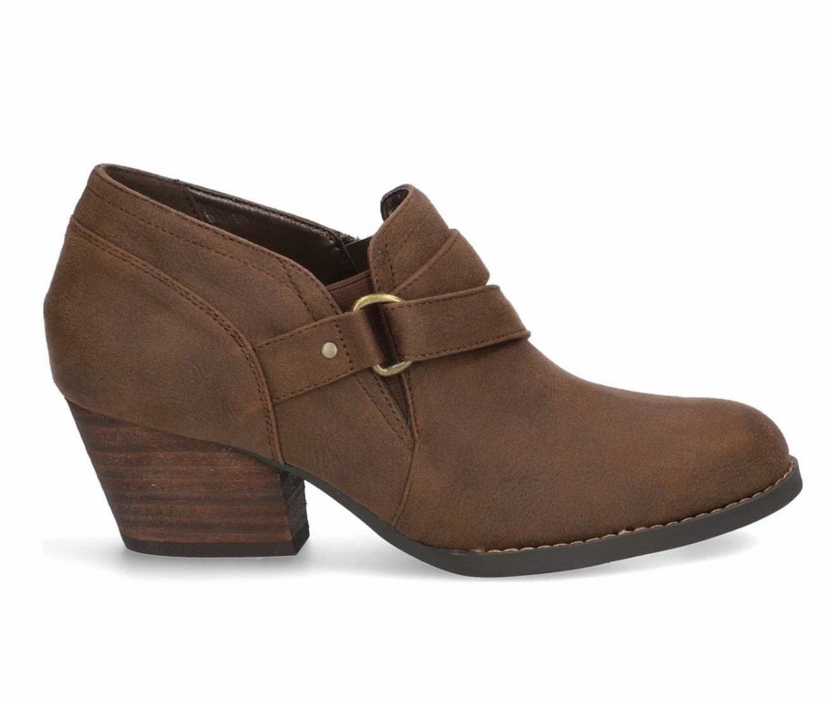 Ankle Boots And Booties * | Best Deal Women'S Bella Vita Odette Dress Booties Brown