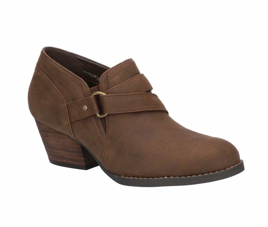 Ankle Boots And Booties * | Best Deal Women'S Bella Vita Odette Dress Booties Brown