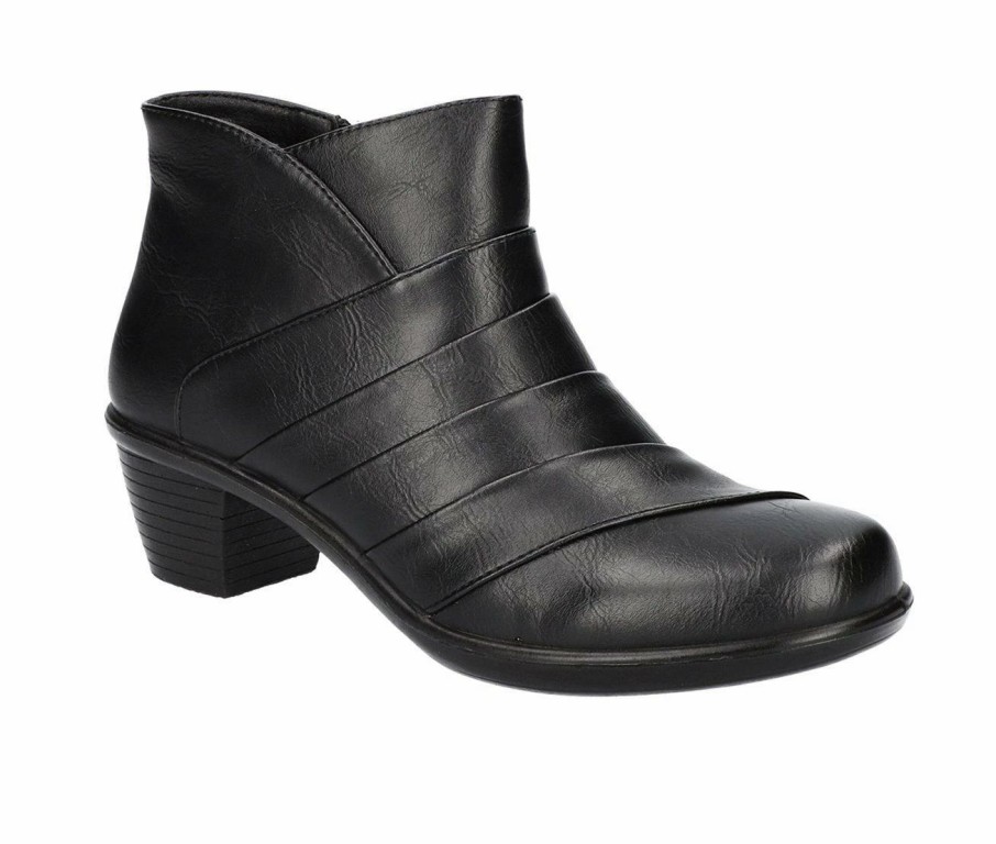 Ankle Boots And Booties * | Coupon Women'S Easy Street Sonya Booties Black