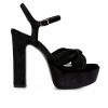 Platform Heels * | Cheapest Women'S Rag & Co Liddel Dress Sandals Black