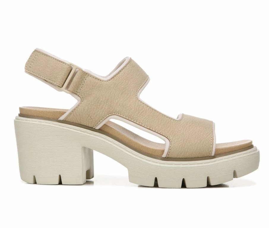 Block Heels * | Best Sale Women'S Dr. Scholls Almost There Platform Sandals Sand