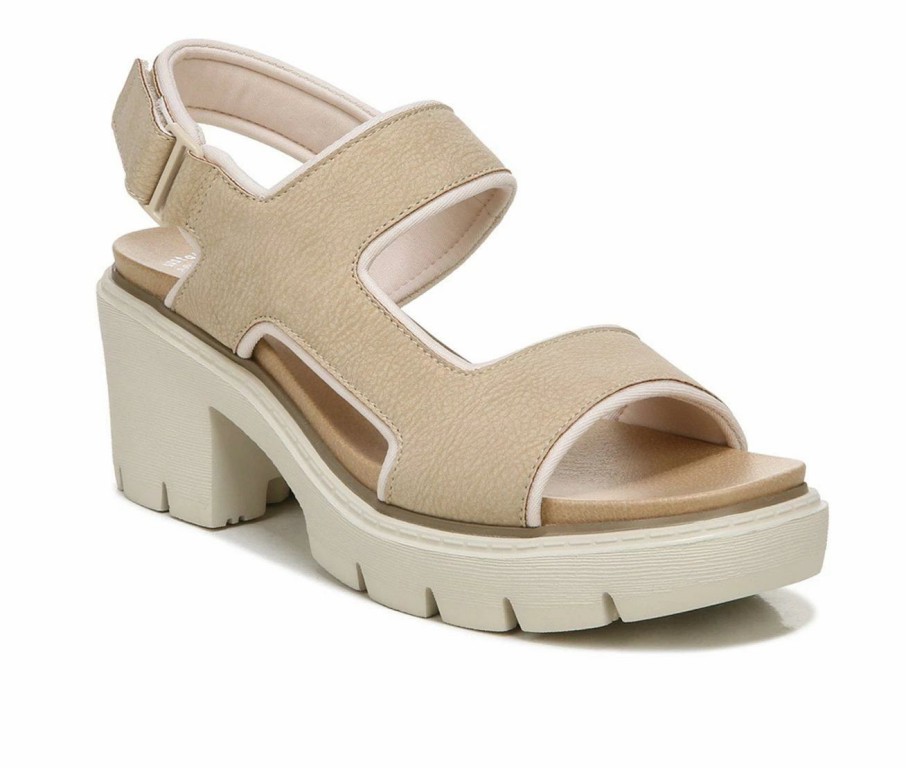 Block Heels * | Best Sale Women'S Dr. Scholls Almost There Platform Sandals Sand