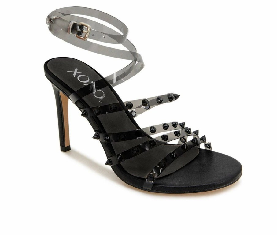 Stiletto Heels * | Outlet Women'S Xoxo Bunni Dress Sandals Black