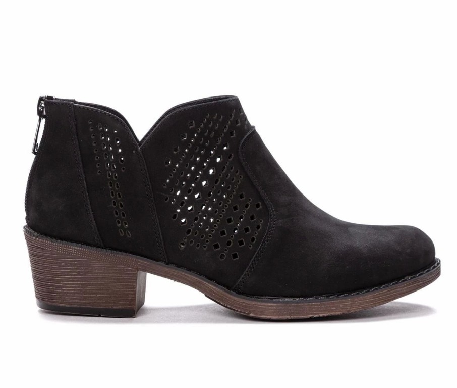 Ankle Boots And Booties * | Cheapest Women'S Propet Remy Heeled Booties Black