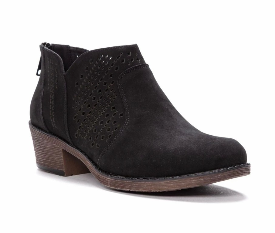 Ankle Boots And Booties * | Cheapest Women'S Propet Remy Heeled Booties Black