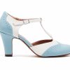 Pumps * | Best Deal Women'S Chelsea Crew Gatsby-Ii Pumps Blue/White