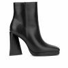 Heeled Boots * | Discount Women'S New York And Company Yolana Heeled Booties Black