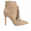 Heeled Boots * | Top 10 Women'S Journee Collection Cameron Heeled Booties Beige