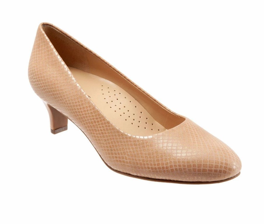 Pumps * | Best Pirce Women'S Trotters Fab Pumps Nude