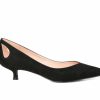 Pumps * | New Women'S Journee Collection Goldie Kitten Heel Pumps Black