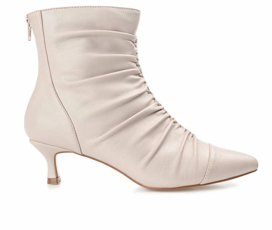 Ankle Boots And Booties * | Promo Women'S Journee Collection Chevi Booties Beige