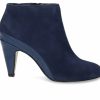 Ankle Boots And Booties * | Coupon Women'S Bella Vita Brennan Booties Navy Suede