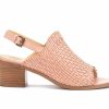 Heeled Boots * | Top 10 Women'S Vintage Foundry Co Florence Dress Sandals Blush