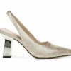 Pumps * | Budget Women'S Franco Sarto Milano 2 Pumps Gold Leather