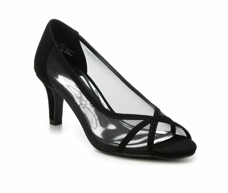 Pumps * | Cheapest Women'S Easy Street Picaboo Special Occasion Shoes Black Lamy