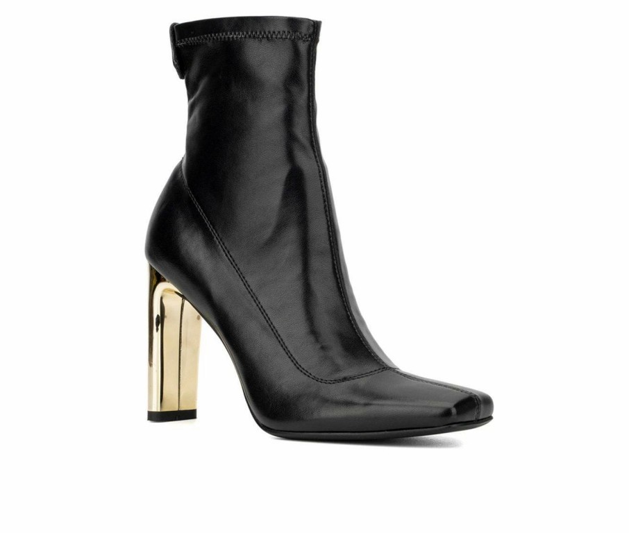 Heeled Boots * | New Women'S Torgeis Chiara Booties Black