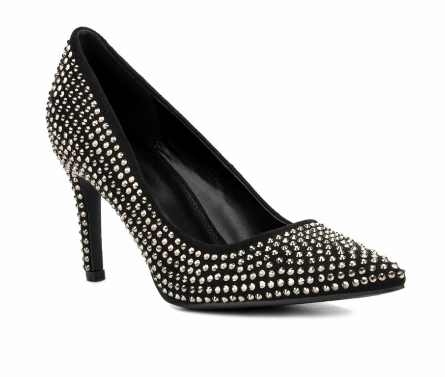 Pumps * | Best Deal Women'S New York And Company Yelena Pumps Black