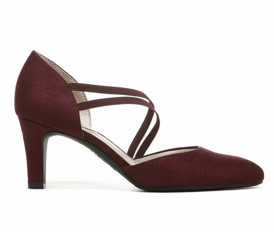 Pumps * | Coupon Women'S Lifestride Grace Pumps Pinot Noir Fab