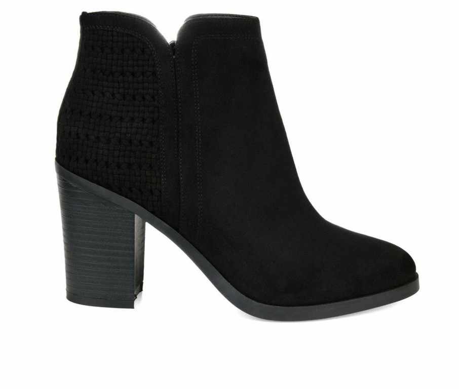 Heeled Boots * | Buy Women'S Journee Collection Jessica Booties Black