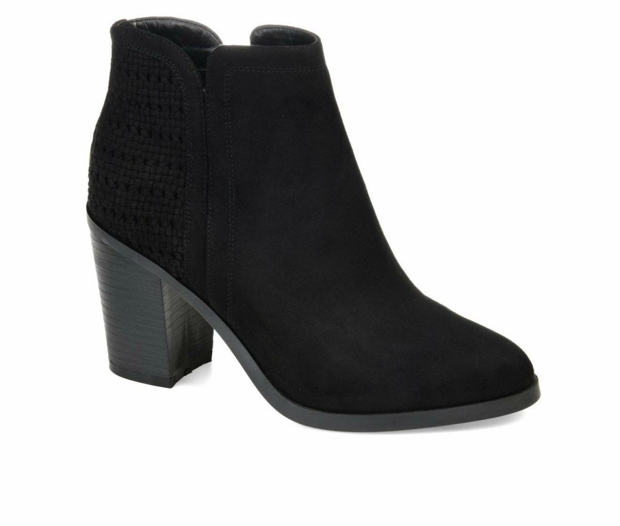 Heeled Boots * | Buy Women'S Journee Collection Jessica Booties Black