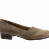 Block Heels * | Wholesale Women'S Trotters Melinda Pumps Dark Taupe