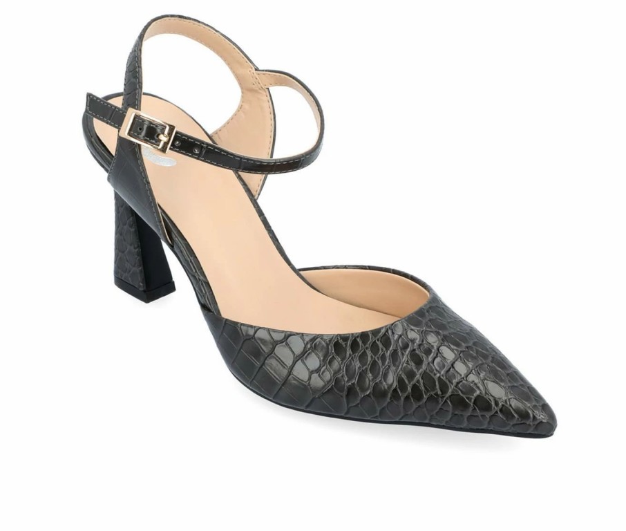 Pumps * | Best Sale Women'S Journee Collection Nixey Pumps Black