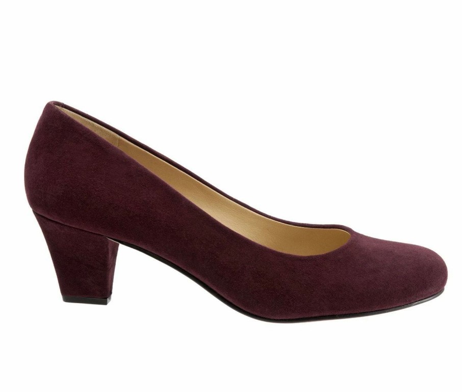 Pumps * | Cheap Women'S Trotters Penelope Pumps Merlot Su