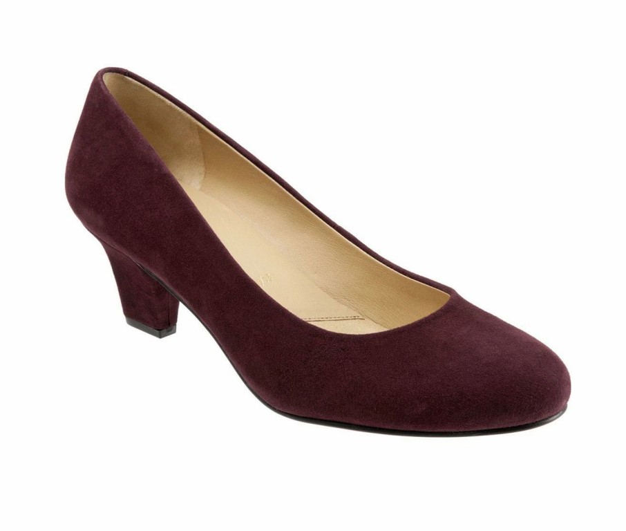 Pumps * | Cheap Women'S Trotters Penelope Pumps Merlot Su