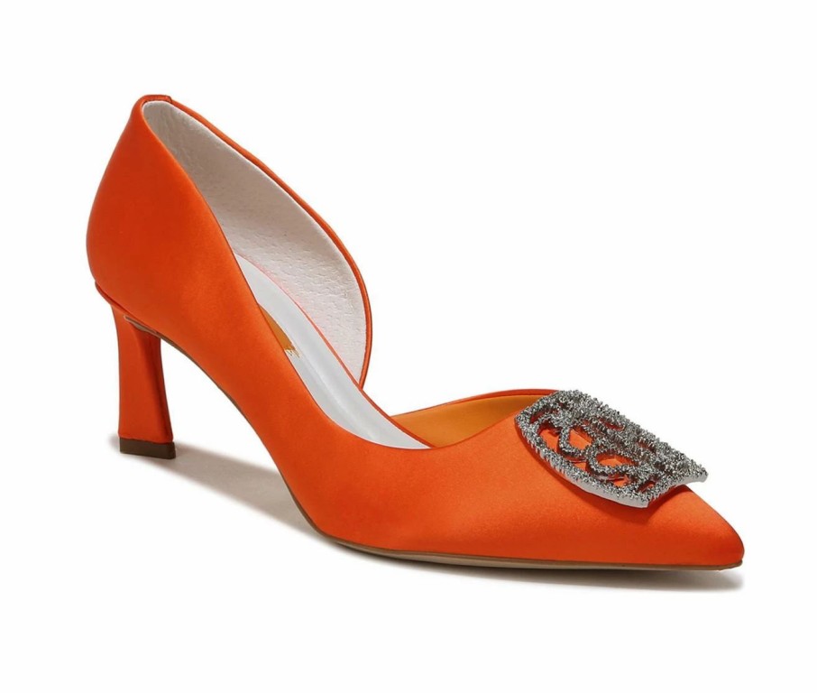 Pumps * | Cheap Women'S Franco Sarto Tana 4 Pumps Vivid Orange