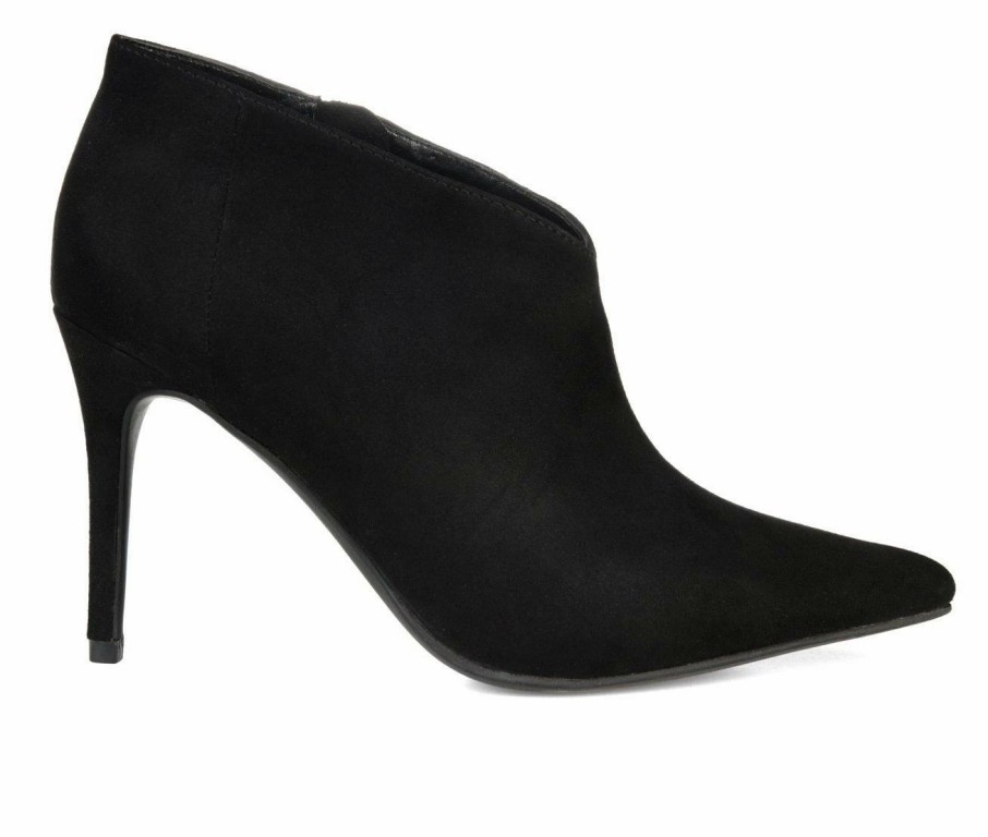 Heeled Boots * | Coupon Women'S Journee Collection Demmi Stiletto Booties Black